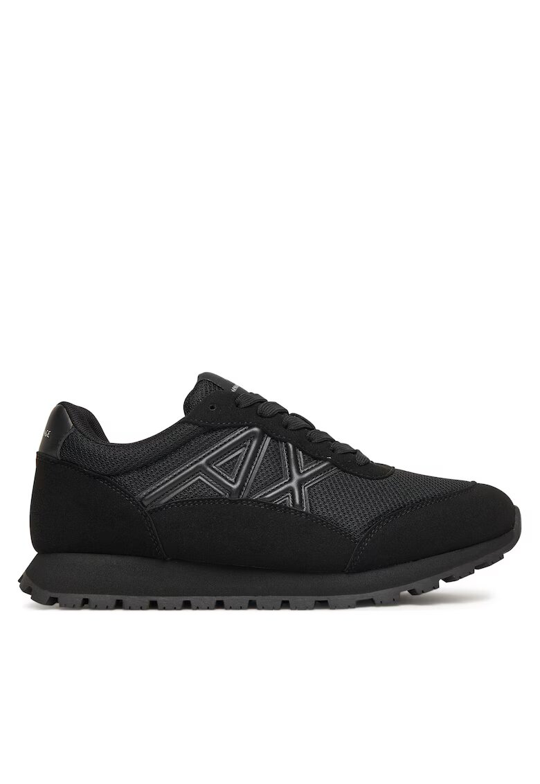 ARMANI EXCHANGE Дамски спортни обувки XW002150 AF19388 - черни - текстил