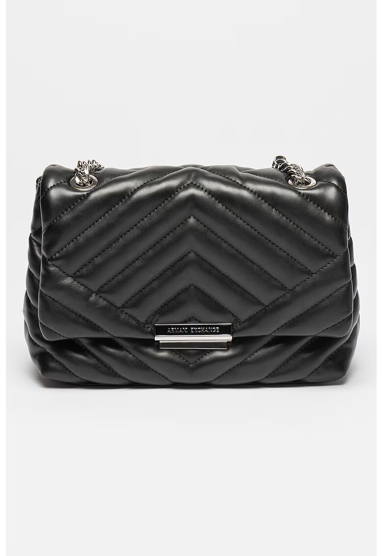 ARMANI EXCHANGE Капитонирана чанта от еко кожа