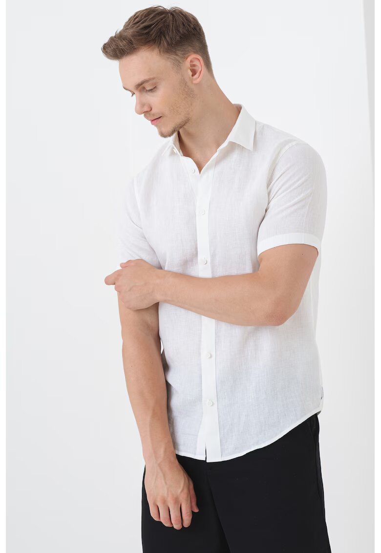ARMANI EXCHANGE Риза от шамбре