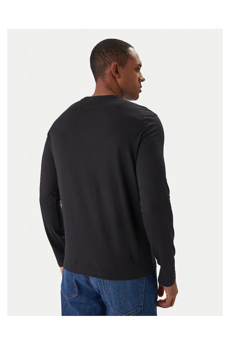 ARMANI EXCHANGE Мъжка блуза памук Тъмносин