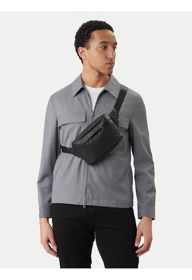 ARMANI EXCHANGE Мъжка чанта - черна - Един размер INTL