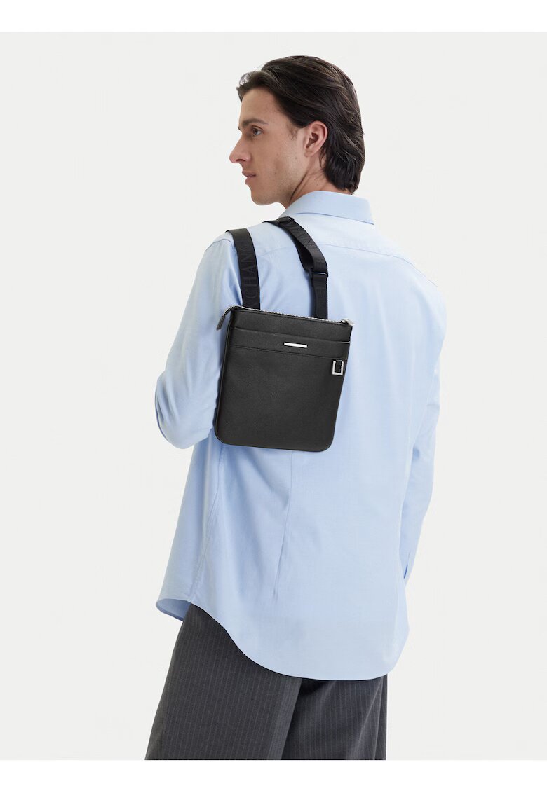 ARMANI EXCHANGE Мъжка чанта - екологична кожа - черна - One Size INTL