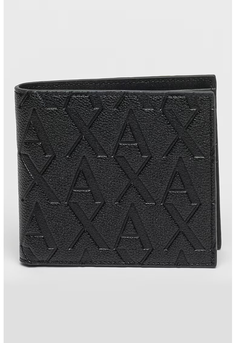 ARMANI EXCHANGE Портфейл с двойно прегъване и релефно лого