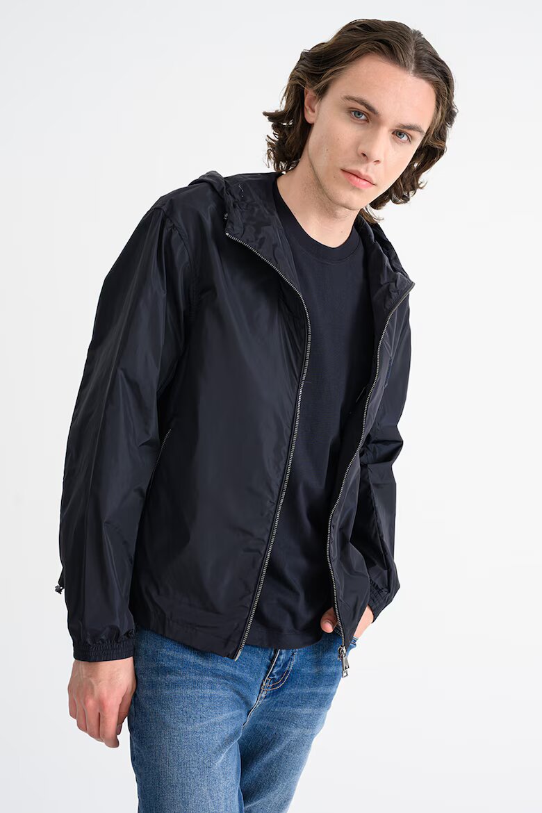 ARMANI EXCHANGE Раирано яке с качулка Ултрамарин синьо