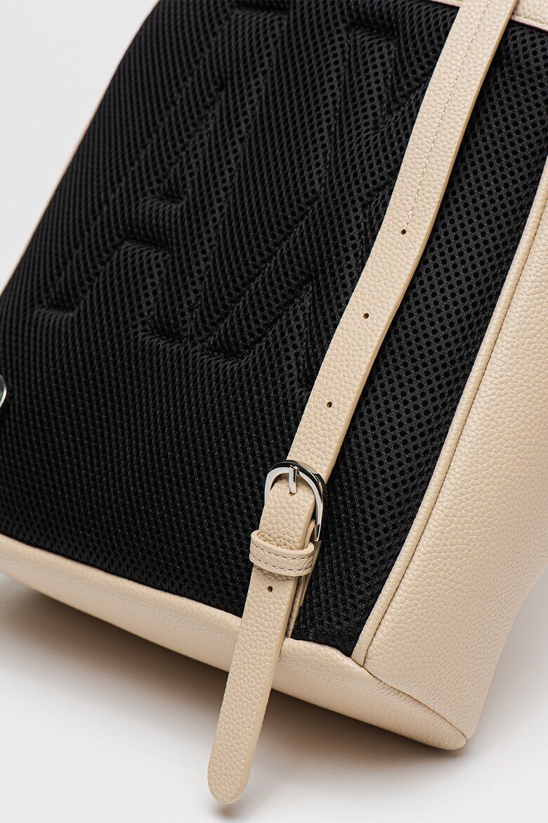 ARMANI EXCHANGE Раница Wave от еко кожа Светло бежово