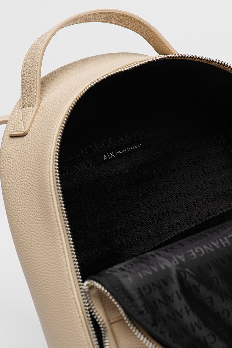ARMANI EXCHANGE Раница Wave от еко кожа Светло бежово