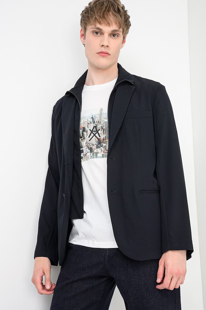 ARMANI EXCHANGE Сако с дълги ръкави Черен