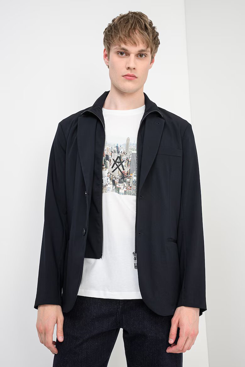 ARMANI EXCHANGE Сако с дълги ръкави Черен