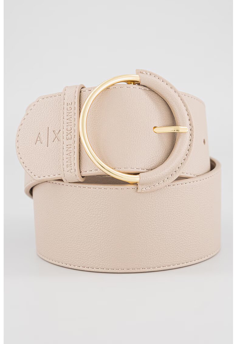 ARMANI EXCHANGE Широк колан от еко кожа