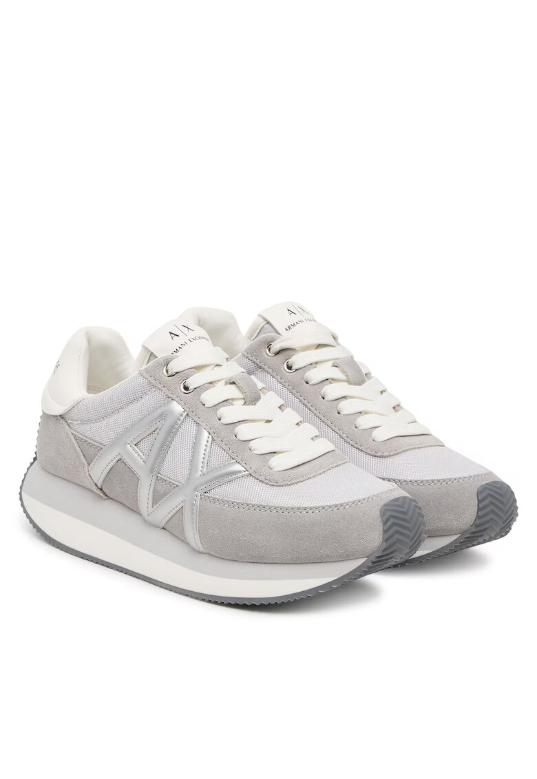 ARMANI EXCHANGE Спортни обувки XW002151 AF19396 MZ2 - сиви/сребристи