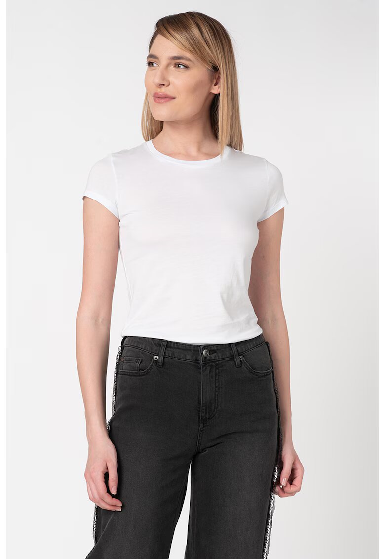 ARMANI EXCHANGE Тениска с овално деколте