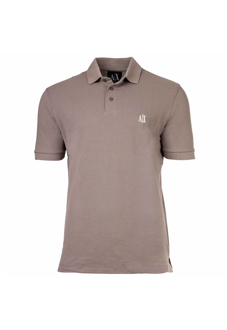 ARMANI EXCHANGE Тениска с яка и лого
