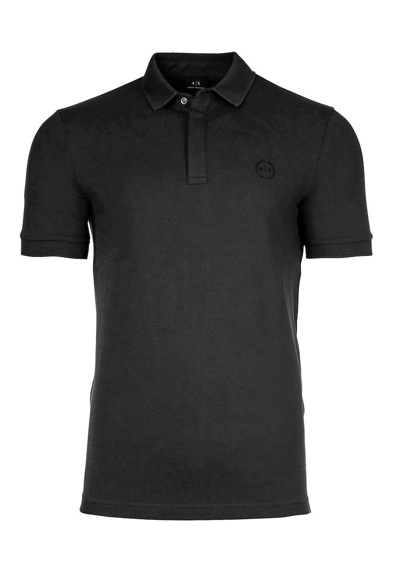 ARMANI EXCHANGE Тениска слим 14263 с яка