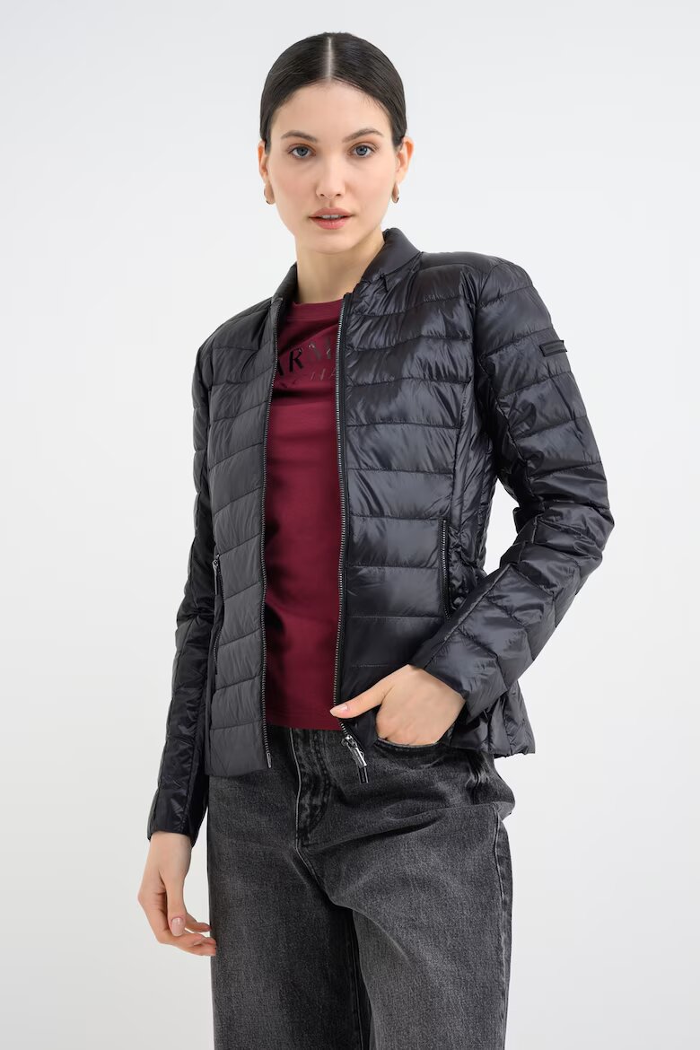 ARMANI EXCHANGE Яке с джобове с цип Черен