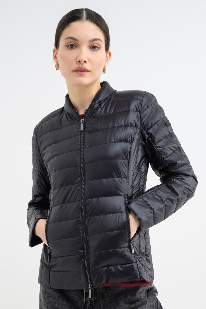 ARMANI EXCHANGE Яке с джобове с цип Черен