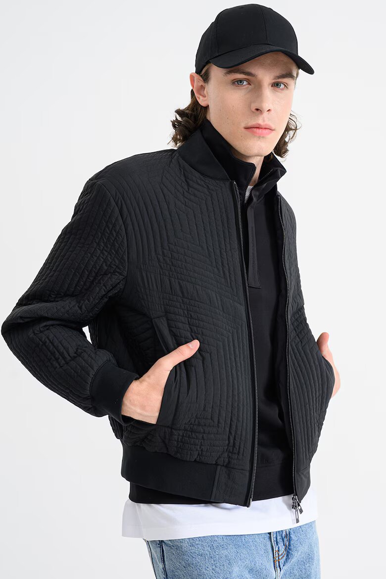 ARMANI EXCHANGE Яке с джобове встрани Черен