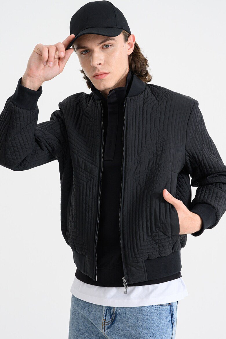 ARMANI EXCHANGE Яке с джобове встрани Черен
