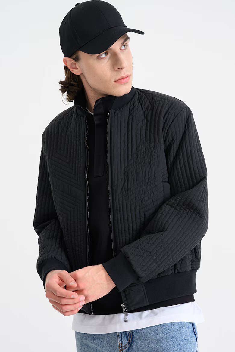 ARMANI EXCHANGE Яке с джобове встрани Черен