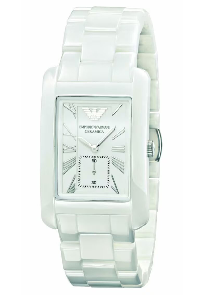 Armani Мъжки часовник - Керамика - 31 мм - Бял