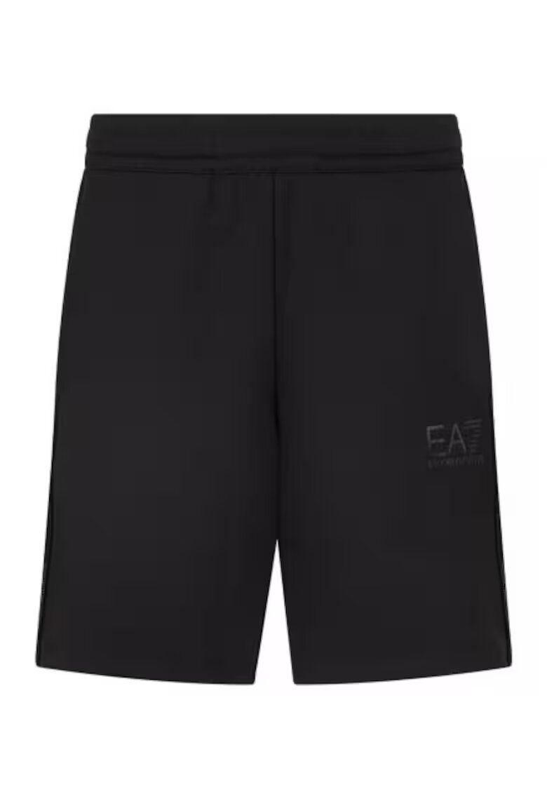 Armani Шорти бермуди - черни - памук-еластан