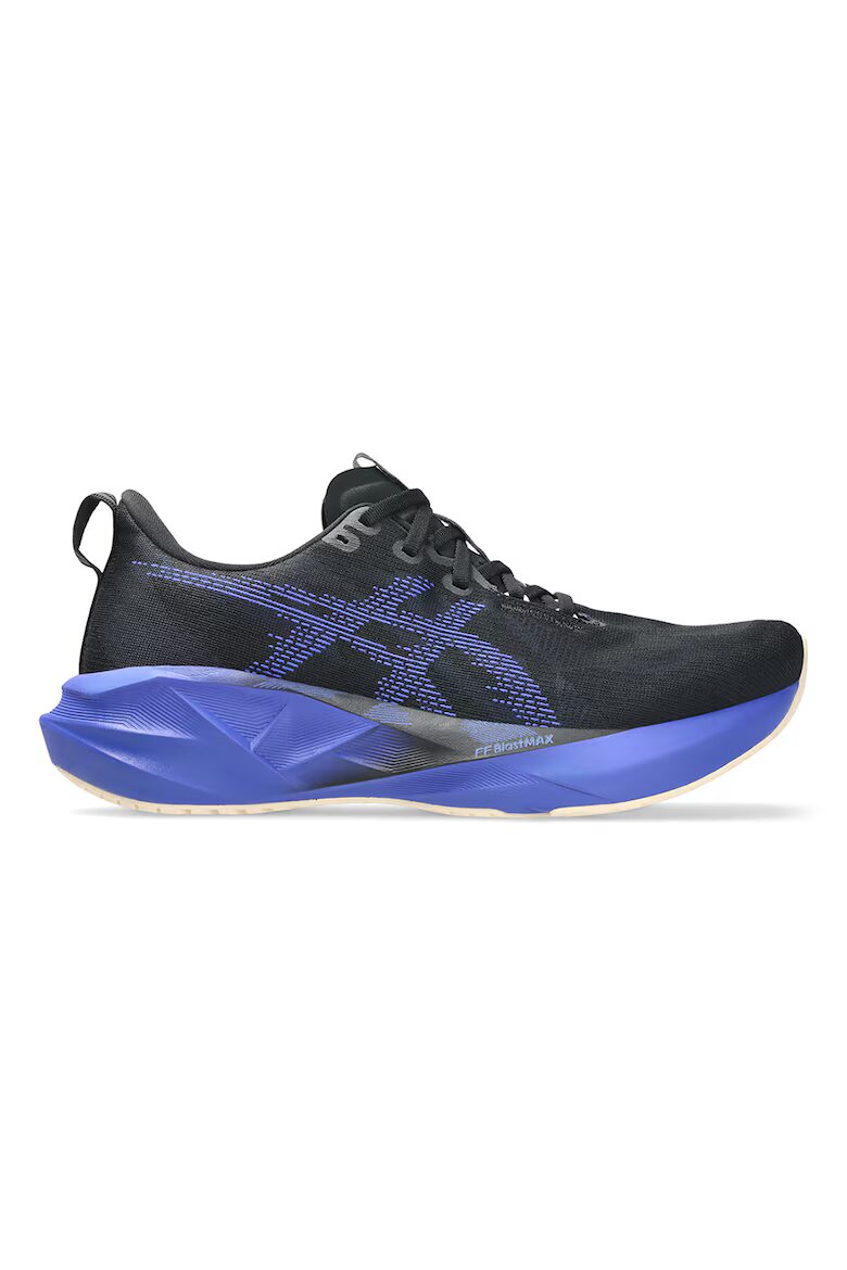 Asics Обувки Novablast 5 за бягане Черен/Кралско Синьо