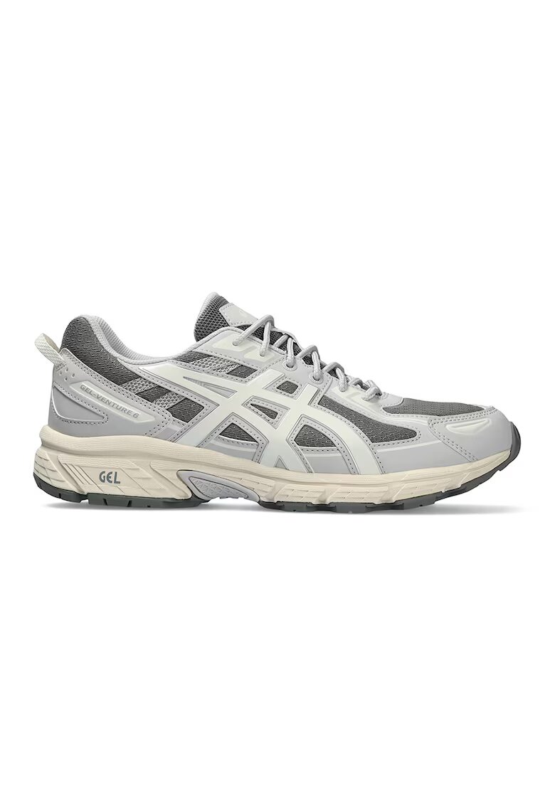 Asics Спортни обувки Gel-Venture 6 от еко кожа - Сив/Сребрист