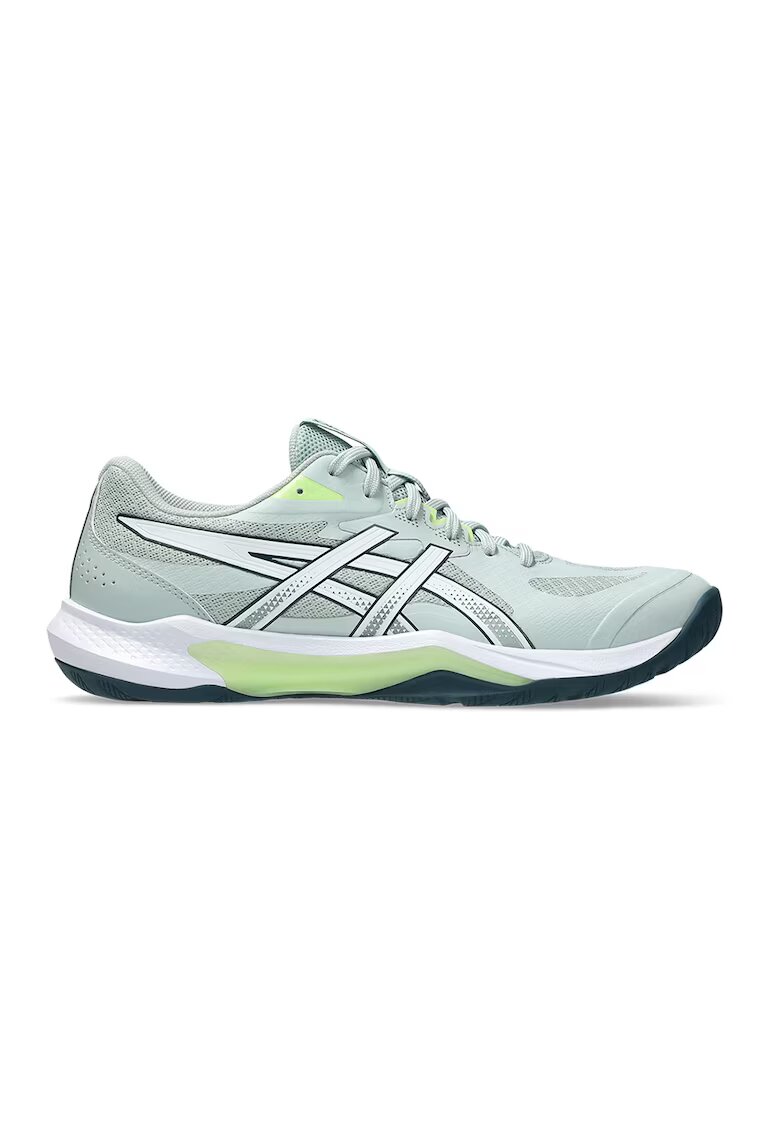 Asics Волейболни маратонки Gel-Tactic 13 с лого - Бледозелен/Бял