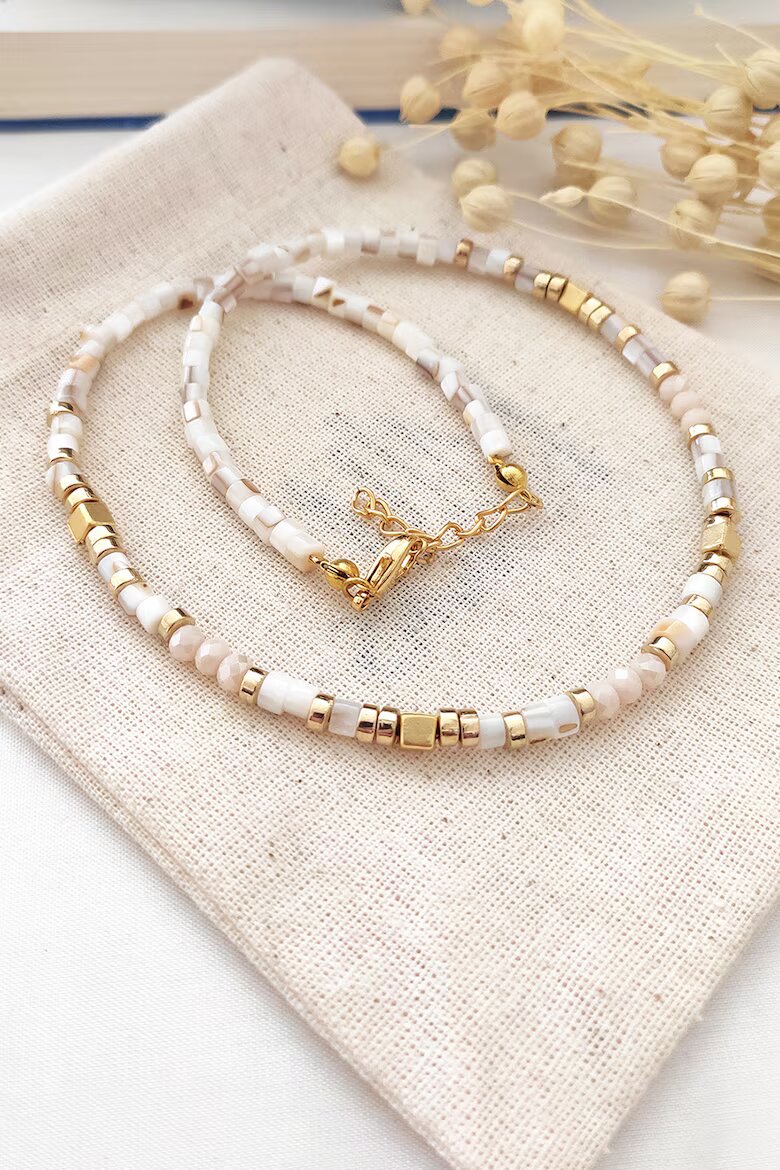 Atelier Miu Колие с камъни вариазит