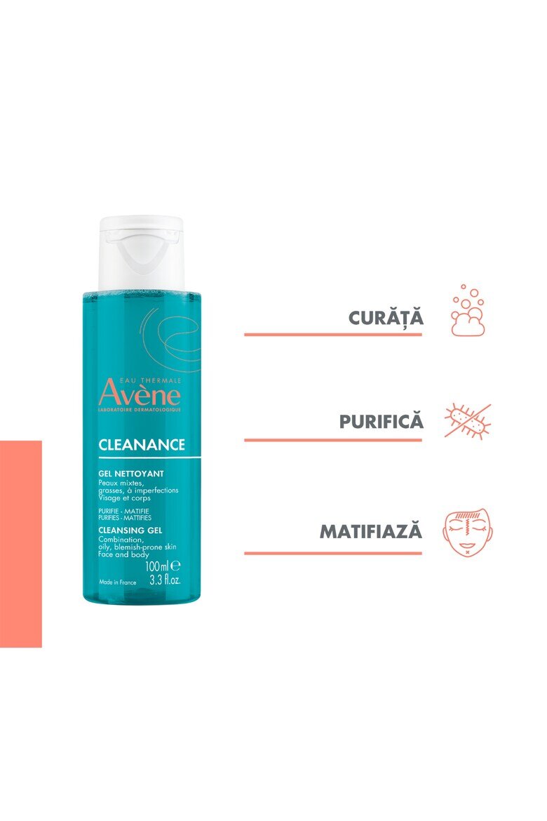 Avene Cleanance почистващ гел за мазна кожа 100 мл