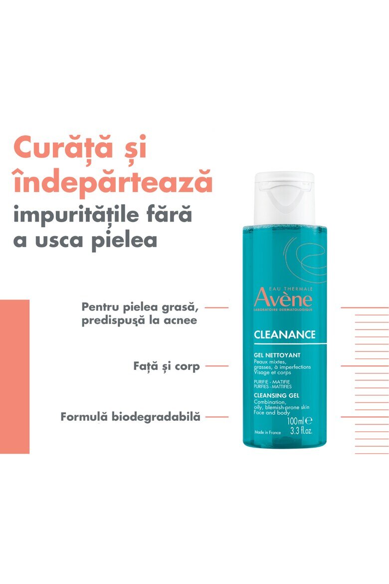 Avene Cleanance почистващ гел за мазна кожа 100 мл