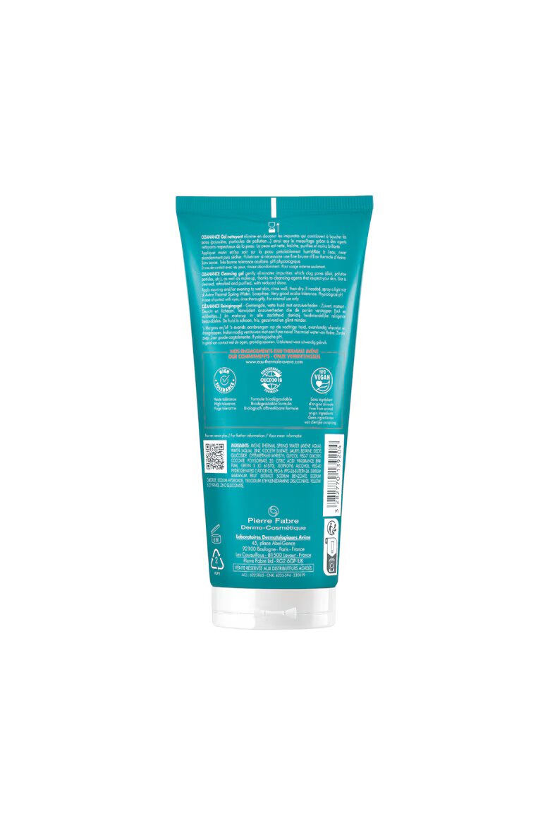 Avene Cleanance почистващ гел за мазна кожа 200 мл