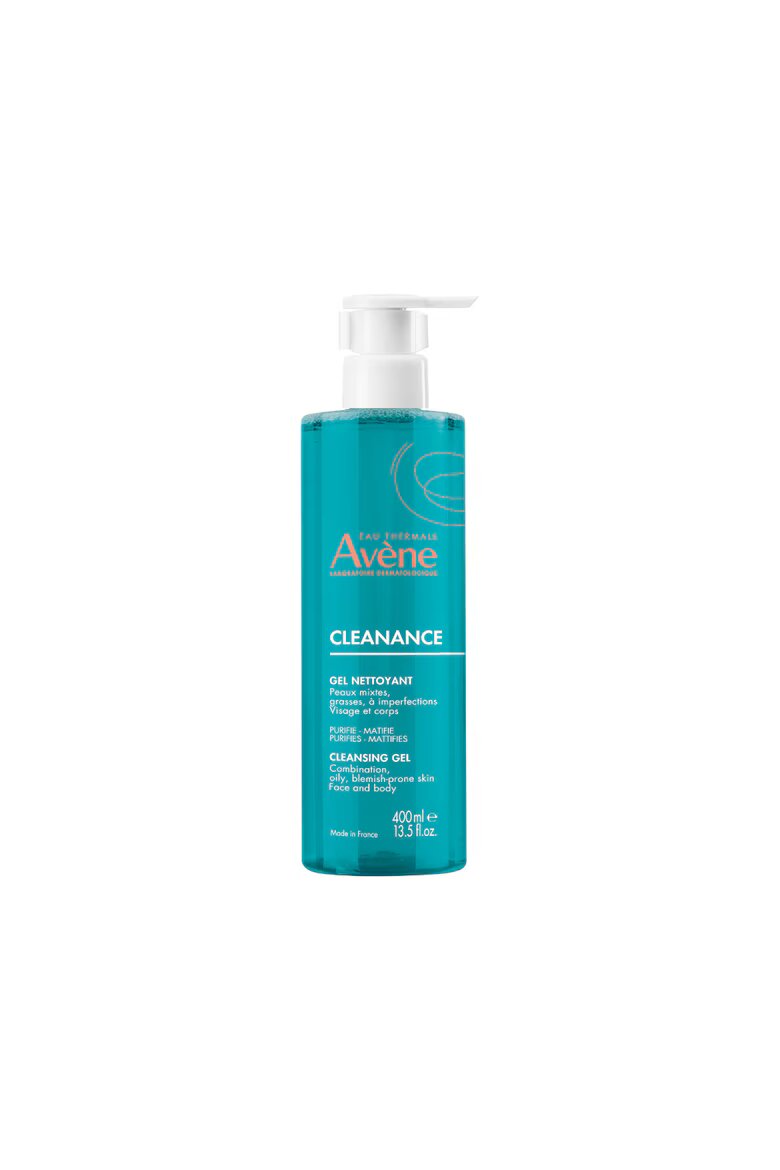 Avene Cleanance почистващ гел за мазна кожа 400 мл