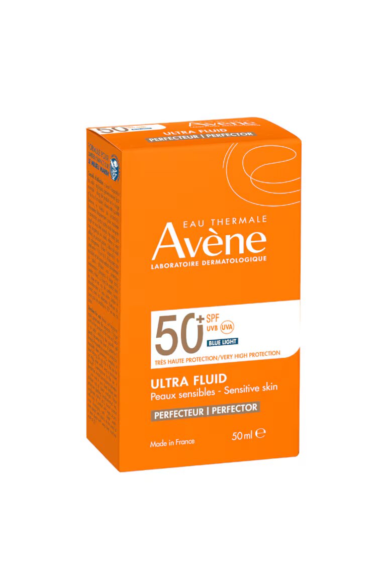 Avene Слънцезащитен флуид SPF 50+ TRIASORB С цвят За нормална и смесена кожа 50 мл