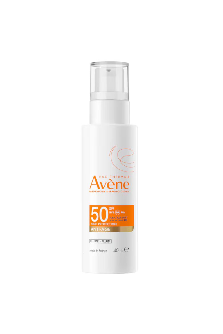 Avene Слънцезащитен крем флуид против стареене SPF 50 40 мл