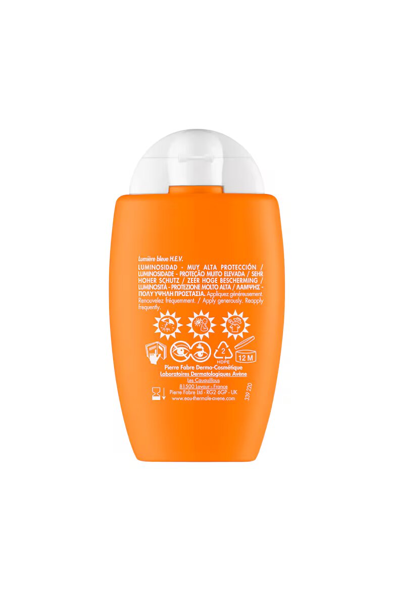 Avene Слънцезащитен крем със SPF 50+ Radiance Ултра-флуиден 50 мл