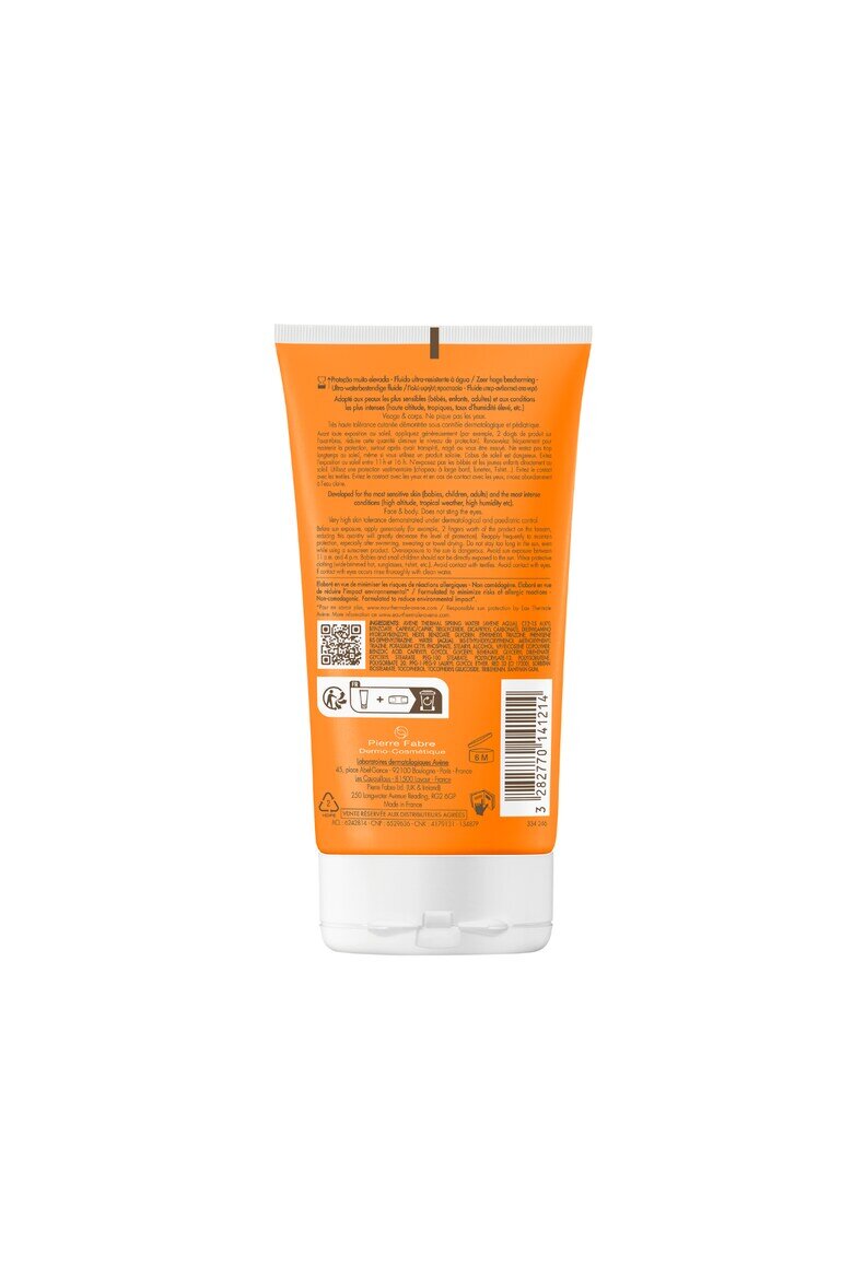 Avene Слънцезащитен лосион Intense Protect SPF 50+ Ултра-водоустойчив 150 мл