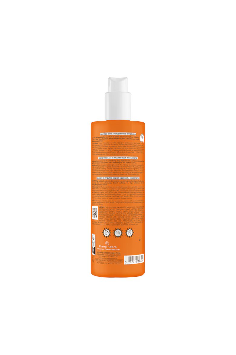 Avene Слънцезащитен спрей Family SPF 50+ 400 мл