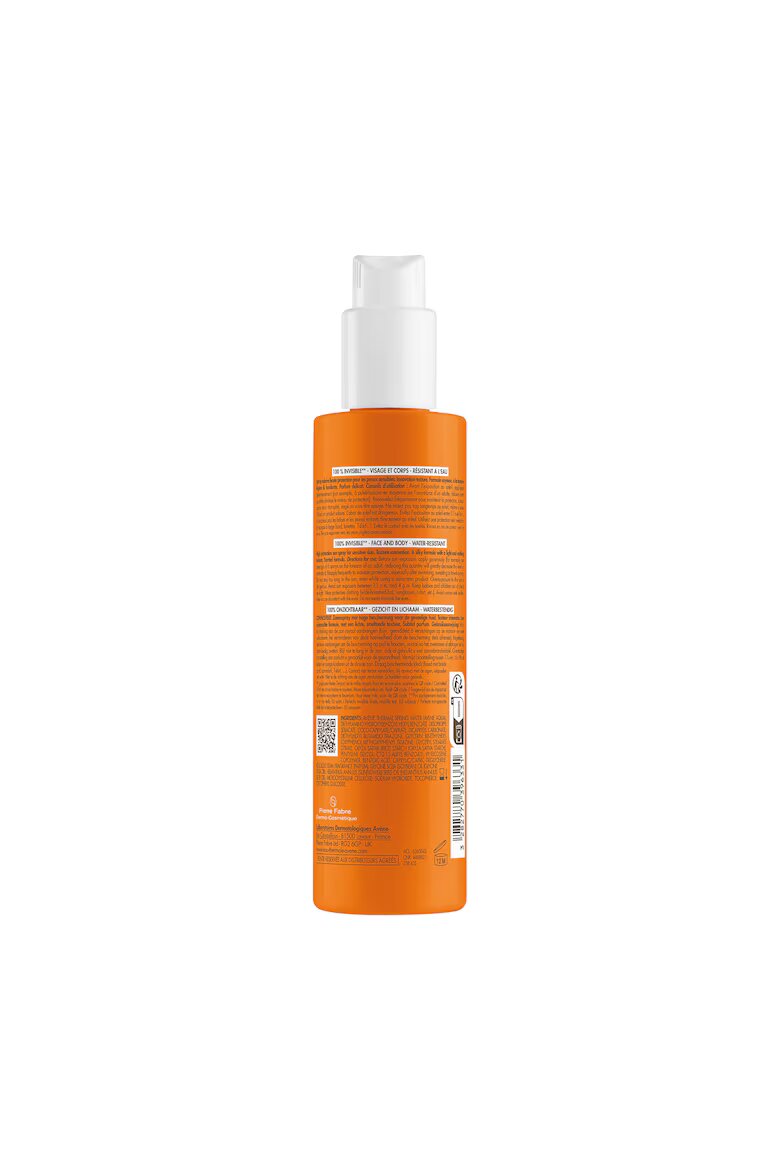 Avene Слънцезащитен спрей SPF 50 200 мл