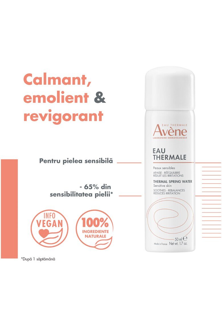 Avene Термална вода за чувствителна кожа. 50 мл
