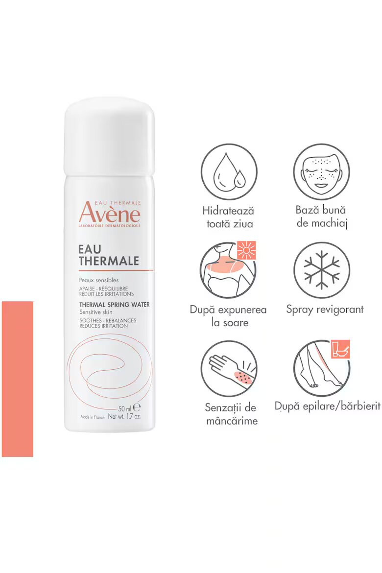 Avene Термална вода за чувствителна кожа. 50 мл