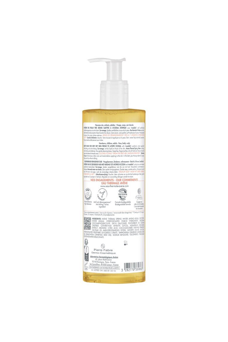 Avene XeraCalm AD почистващо олио за много суха и атопична мл 400 мл