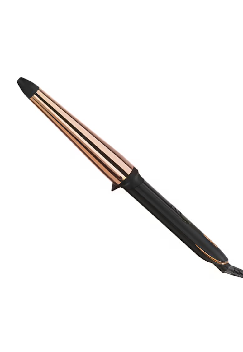 BaByliss Маша за коса - Конична 19-32 мм - 210 градуса - Покритие Quartz-Ceramic - 6 нива на температурата - LED - Розов/Черен