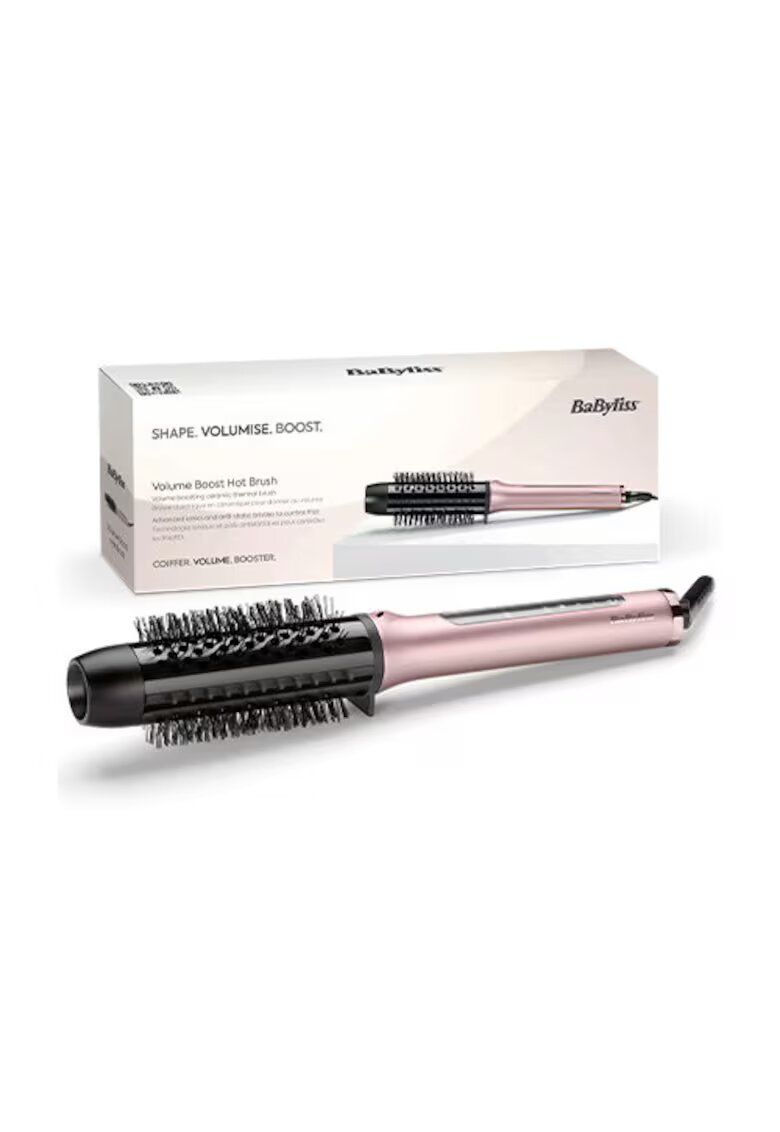 BaByliss Термична четка Volume Boost - 38 мм - Против начупване - 4 температурни настройки