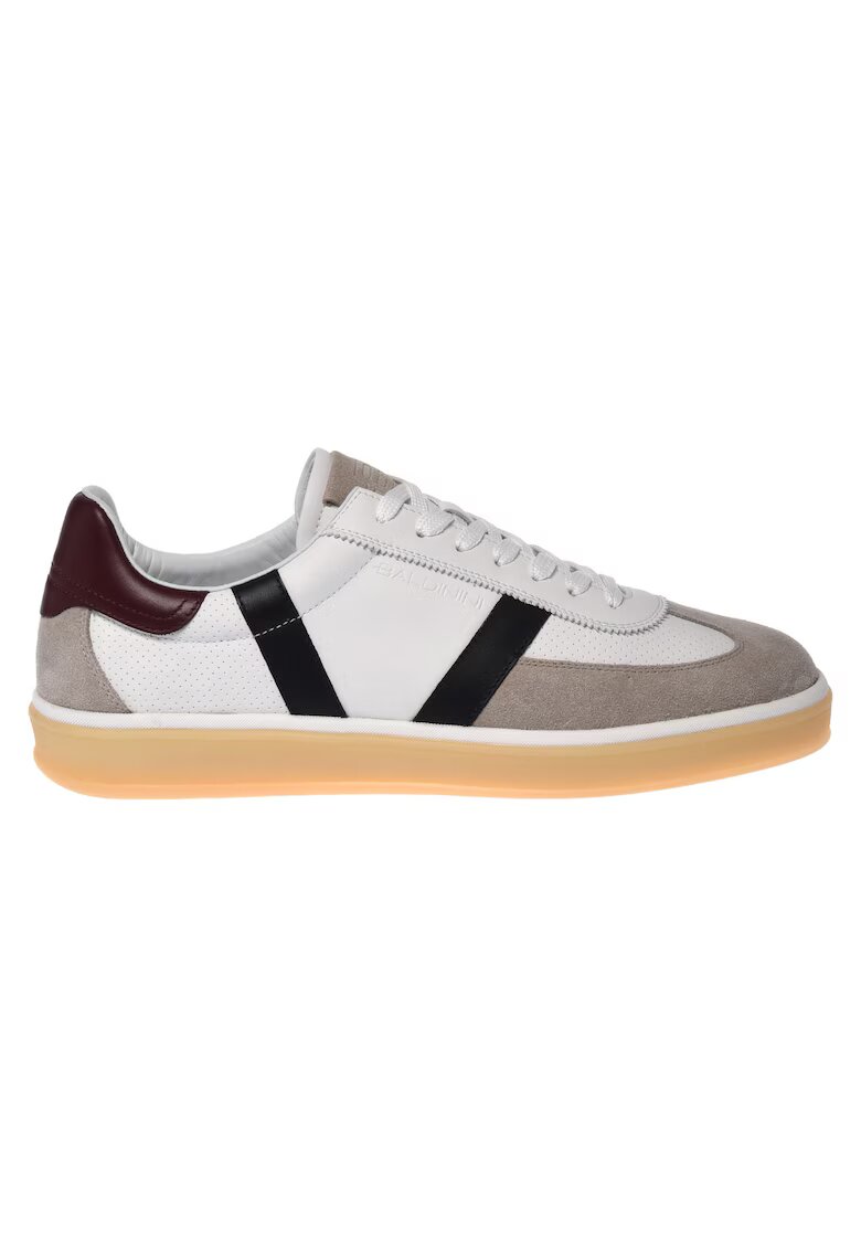 Baldinini Спортни обувки от велур и кожа с перфорации
