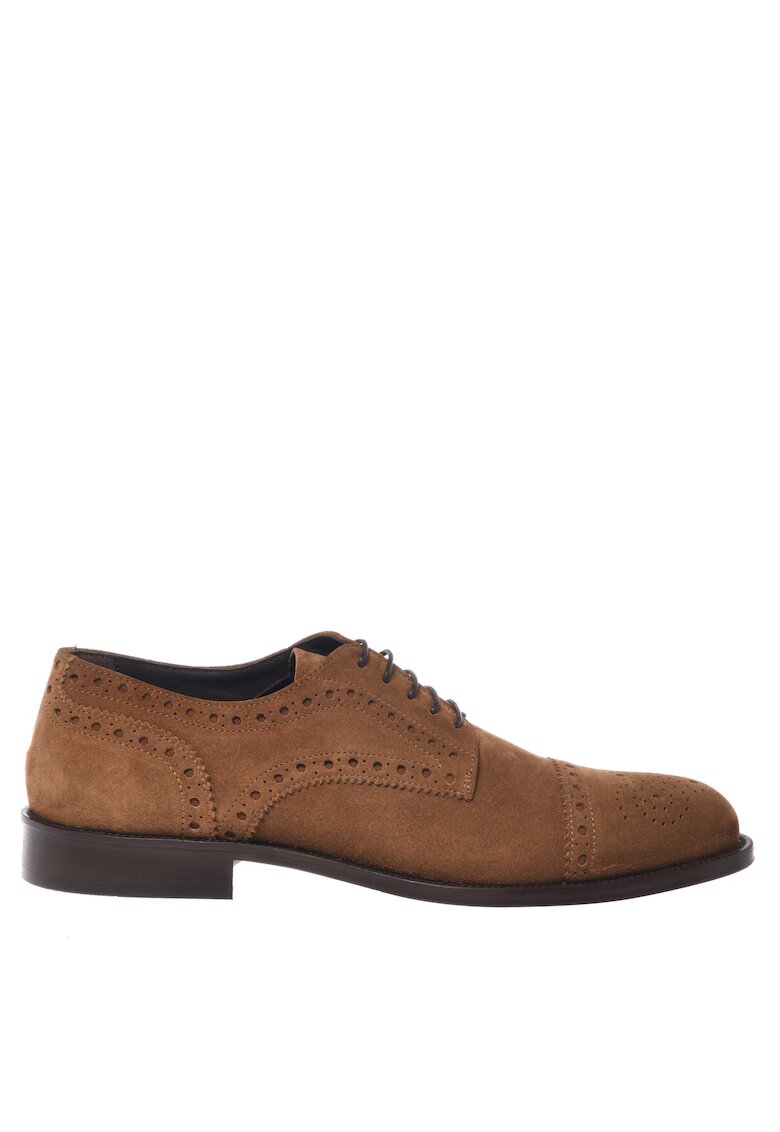 Baldinini Велурени обувки Brogue