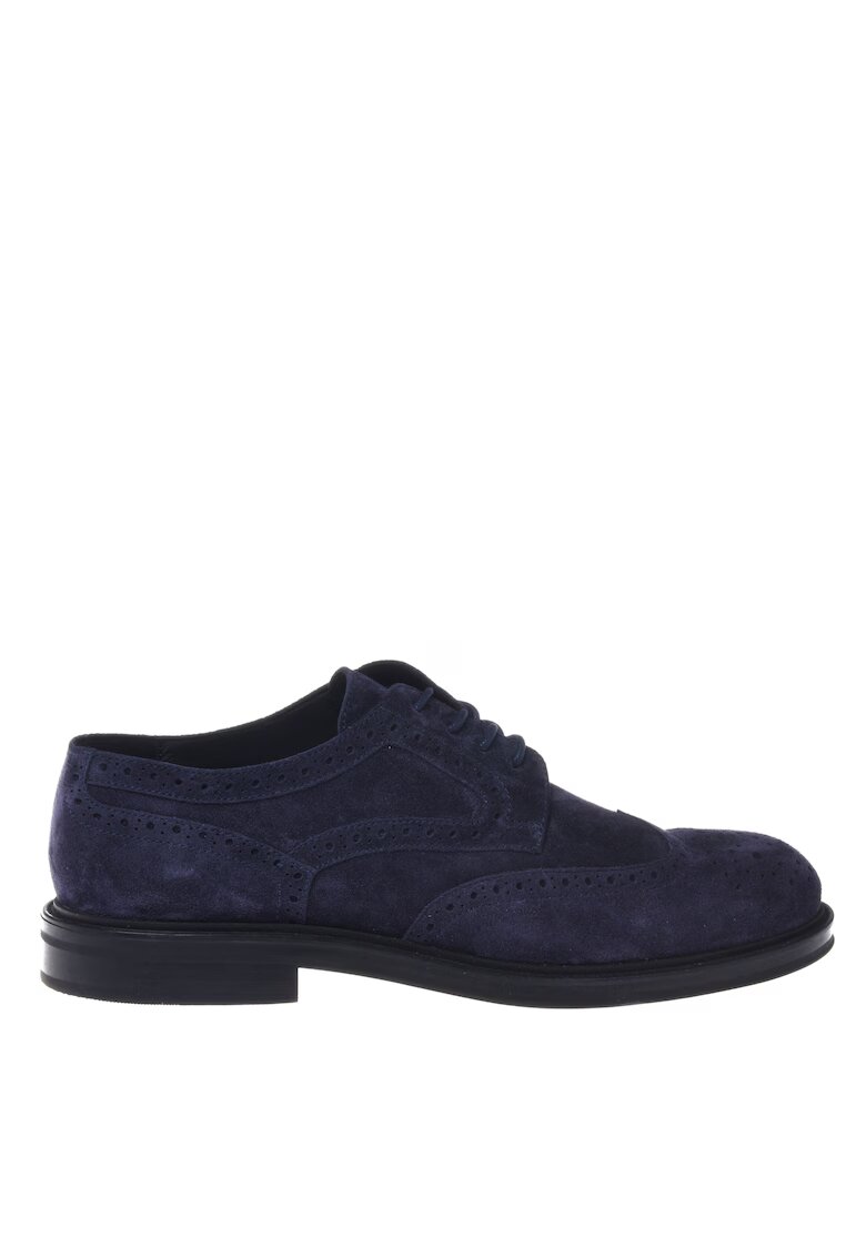 Baldinini Велурени обувки Brogue