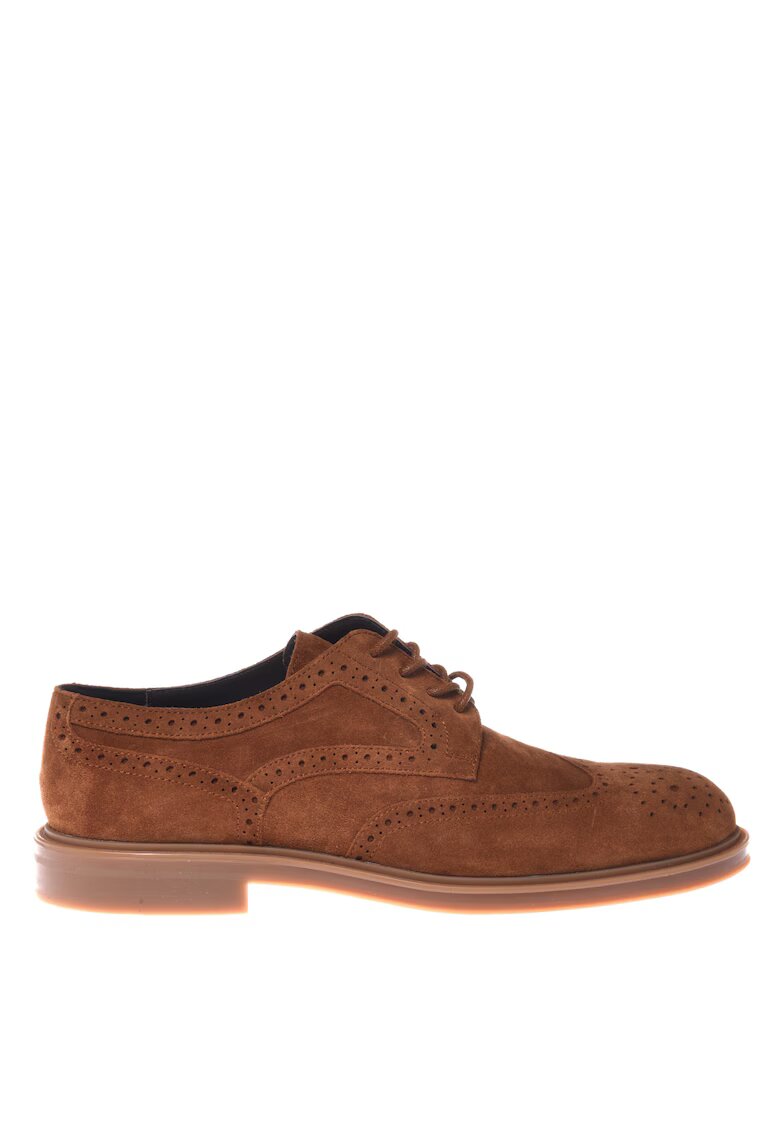 Baldinini Велурени обувки Brogue