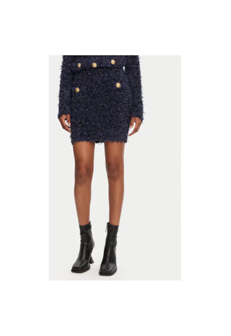 Balmain Дамска пола - 305313478 - Полиамид - Вискоза - Син - Син