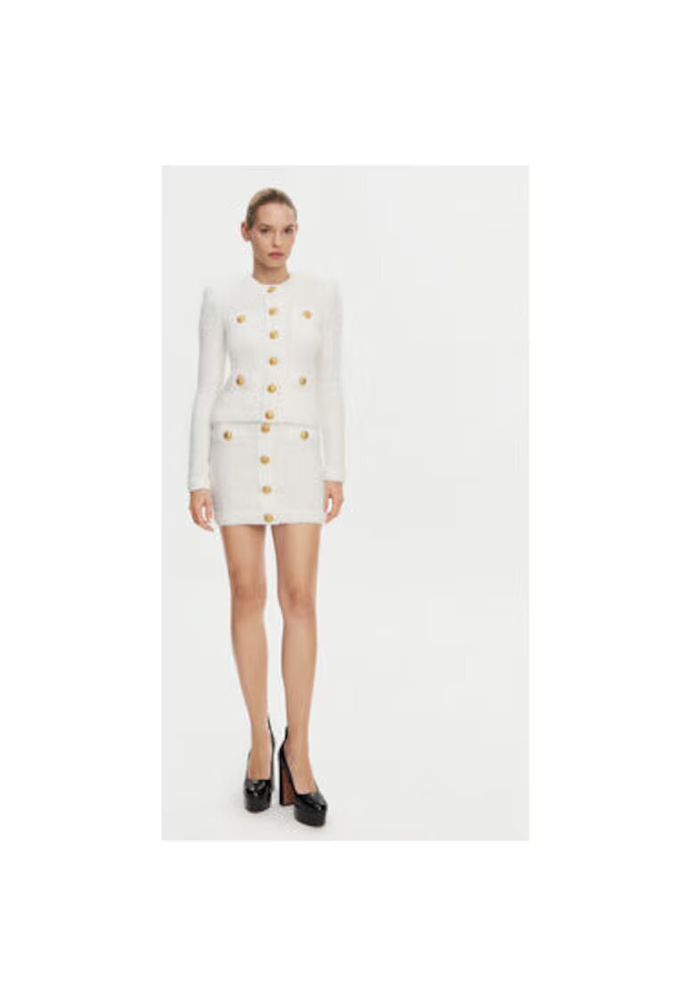 Balmain Дамска пола Бяла - Бял