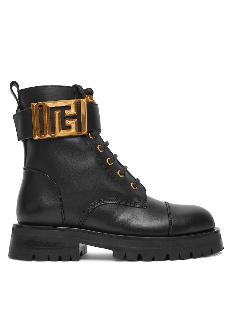 Balmain Дамски боти - Естествена кожа - Черни DN1TC961LVIT